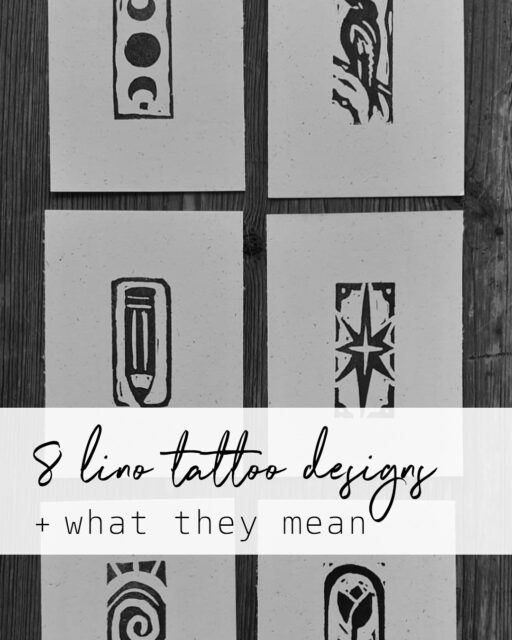 Some examples of my new lino stamp designs! Handmade tattoo designs based on different small symbols. These are repeatable, so everybody can have their own meaning and interpretation. These are some of mine... 🌞

See something you like? Discover all 14 mini-designs in the highlights, and contact me to book your personal tattoo. Looking for a custom linostamp tattoo? Would love to create something unique based on your story as well! 

>> Contacts in the bio. 

#dotworktattoo #dutchtattoo #linostamp #linotattoo
